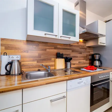 Sonnenschein - Kamin, Sauna, Meerblick 公寓 萨斯尼茨