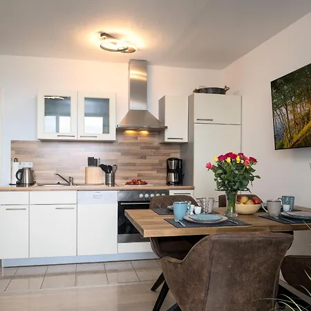 公寓 Sonnenschein - Kamin, Sauna, Meerblick