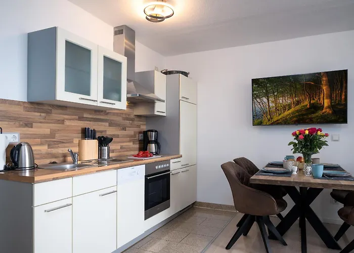 - Kaminwohnung Mit Meerblick, Sauna - Sonnenschein *