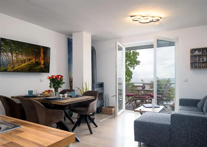 - Kaminwohnung Mit Meerblick, Sauna - Sonnenschein